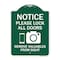 Signmission Lock All Doors Remove Valuable from Sight With Cell Phone and Camera G, A-DES-GW-1824-23531 A-DES-GW-1824-23531 - alternate 1